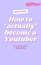 Load image into Gallery viewer, E-BOOK: how to *actually* become a Youtuber