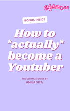 Load image into Gallery viewer, E-BOOK: how to *actually* become a Youtuber
